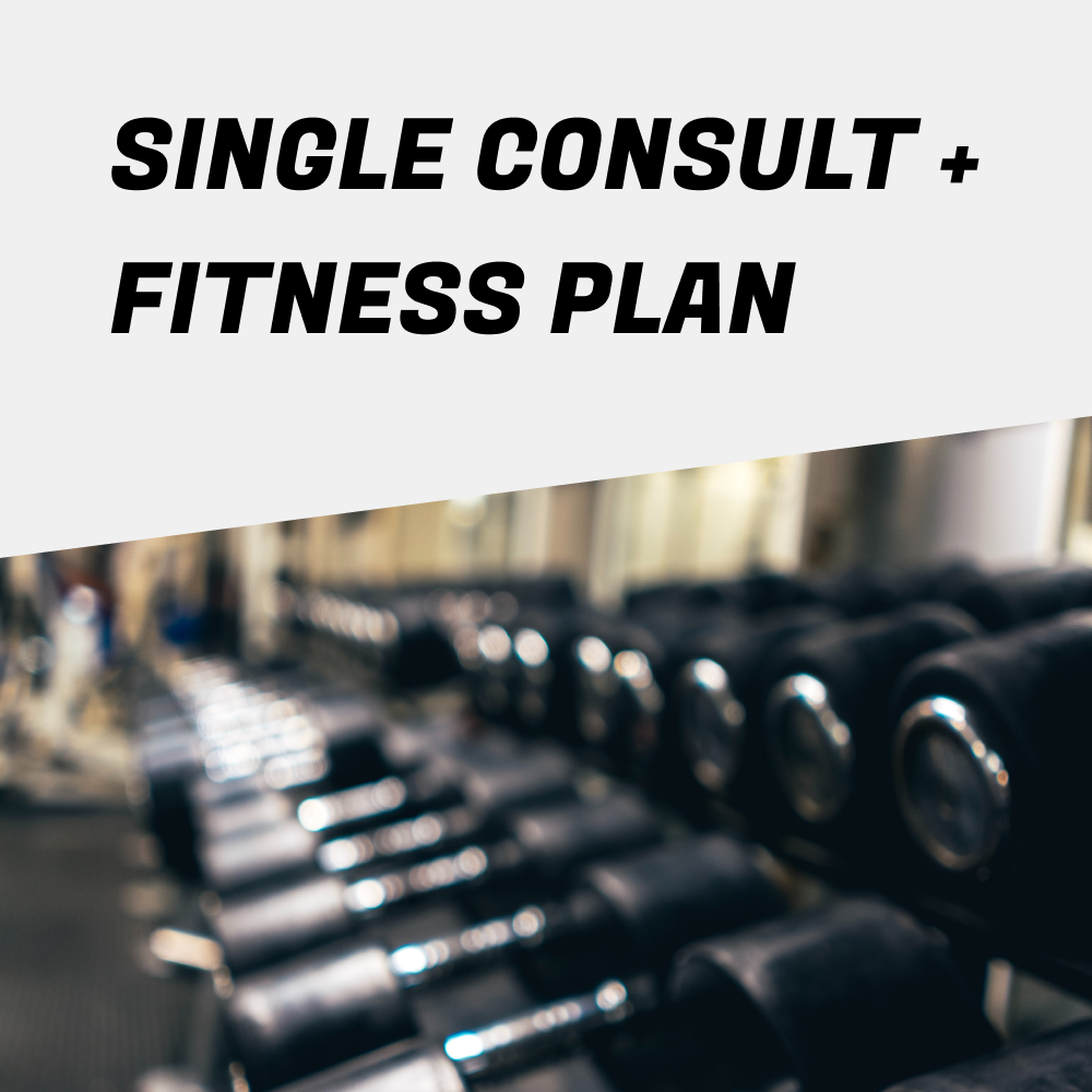 Single Consult and Fitness Plan